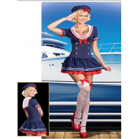Lovely navy hello girl sailor-kostyme